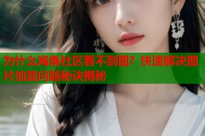 为什么海角社区看不到图？快速解决图片加载问题秘诀揭秘