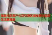 海角社区房产公司引领区域发展与品质生活新篇章