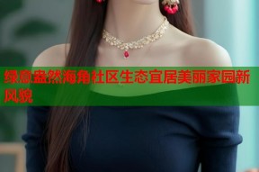 绿意盎然海角社区生态宜居美丽家园新风貌