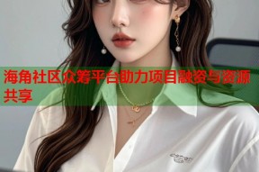 海角社区众筹平台助力项目融资与资源共享