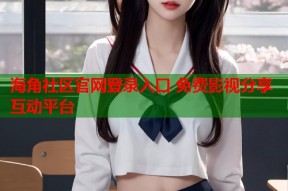 海角社区官网登录入口 免费影视分享互动平台