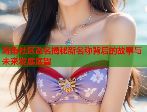 海角社区改名揭秘新名称背后的故事与未来发展展望  第2张