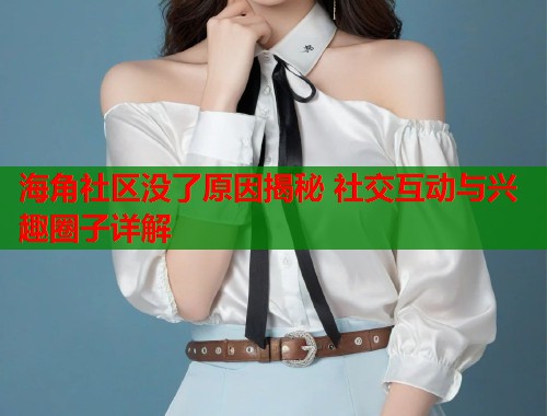 海角社区没了原因揭秘 社交互动与兴趣圈子详解  第1张