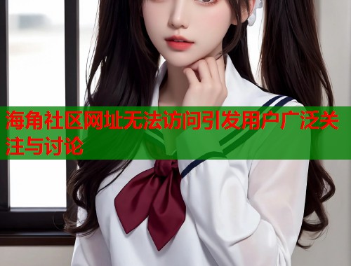 海角社区网址无法访问引发用户广泛关注与讨论  第1张