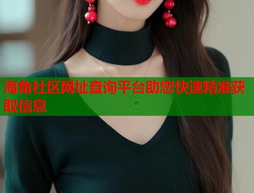 海角社区网址查询平台助您快速精准获取信息  第1张