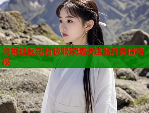 海角社区钻石获取攻略快速提升身份特权  第1张