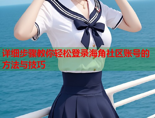 详细步骤教你轻松登录海角社区账号的方法与技巧  第1张