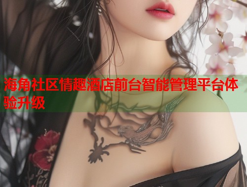 海角社区情趣酒店前台智能管理平台体验升级  第1张