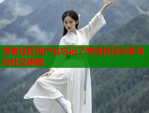 海角社区用户名忘记了快速找回与多功能社交体验  第1张
