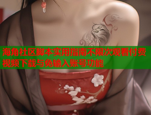 海角社区脚本实用指南不限次观看付费视频下载与免输入账号功能  第1张